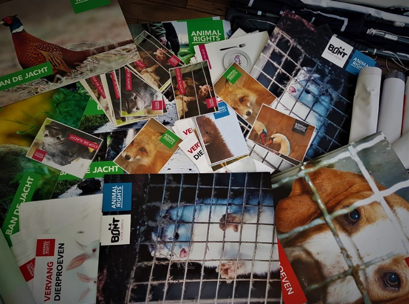 The 2nd official #AnimalRights March 2019 in #Amsterdam is happening tomorrow. Will we see you there?  Come and get a sign, banner, poster or flag at our info stand! Add your name to our petitions and get AR merch. See you tomorrow!facebook.com/events/3838486… #animalrightsmarch