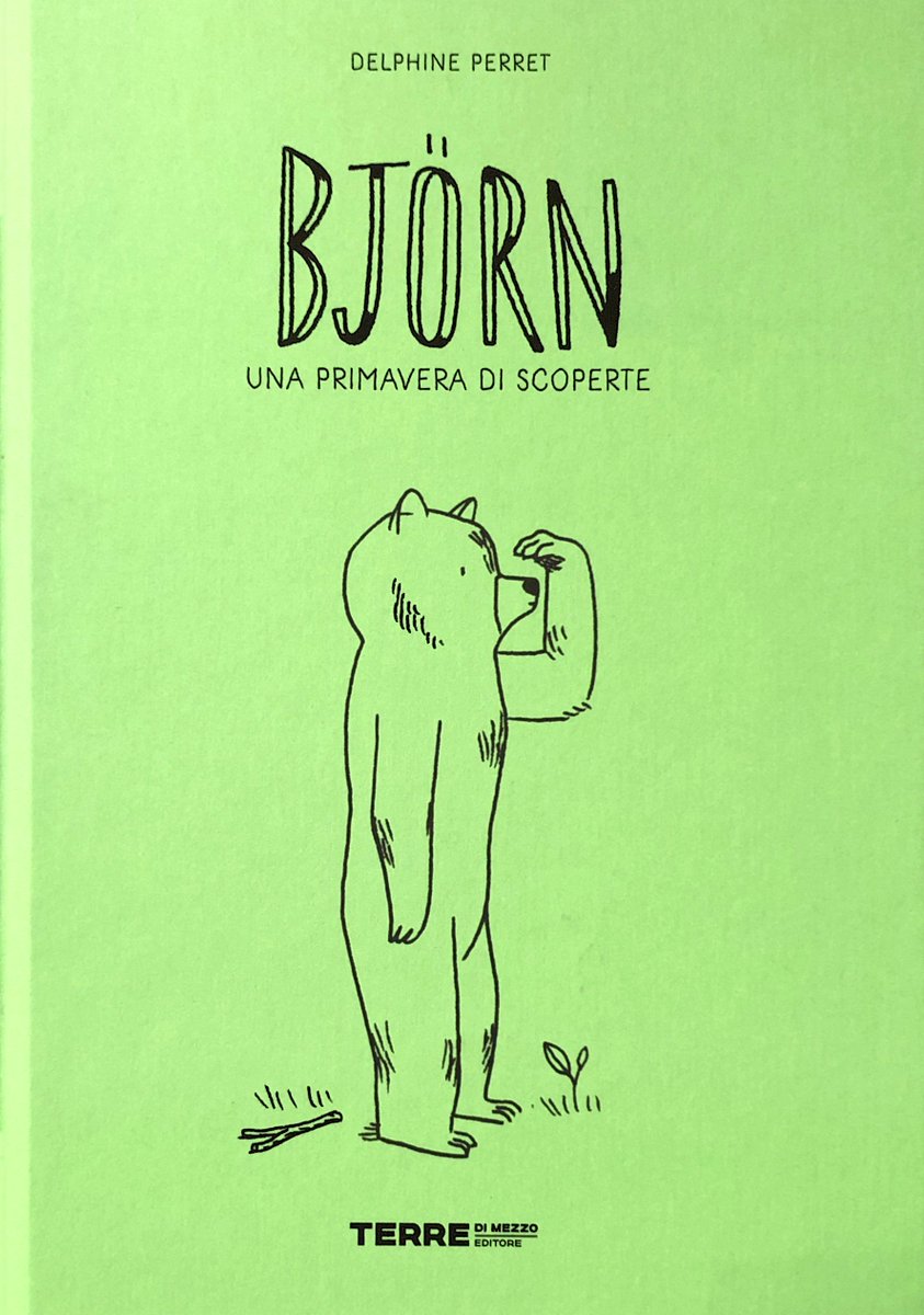 #letturestive2019
Ogni giorno un’avventura
Storie per bambini e bambine 6-9 anni 

Björn. Una primavera di scoperte
Delphine Perret, Terre di Mezzo, 2019
Sei racconti in stampato maiuscolo dedicati alle vicende dell’Orso Björn e dei suoi amici del bosco. 

bibliotecasalaborsa.it/ragazzi/biblio…