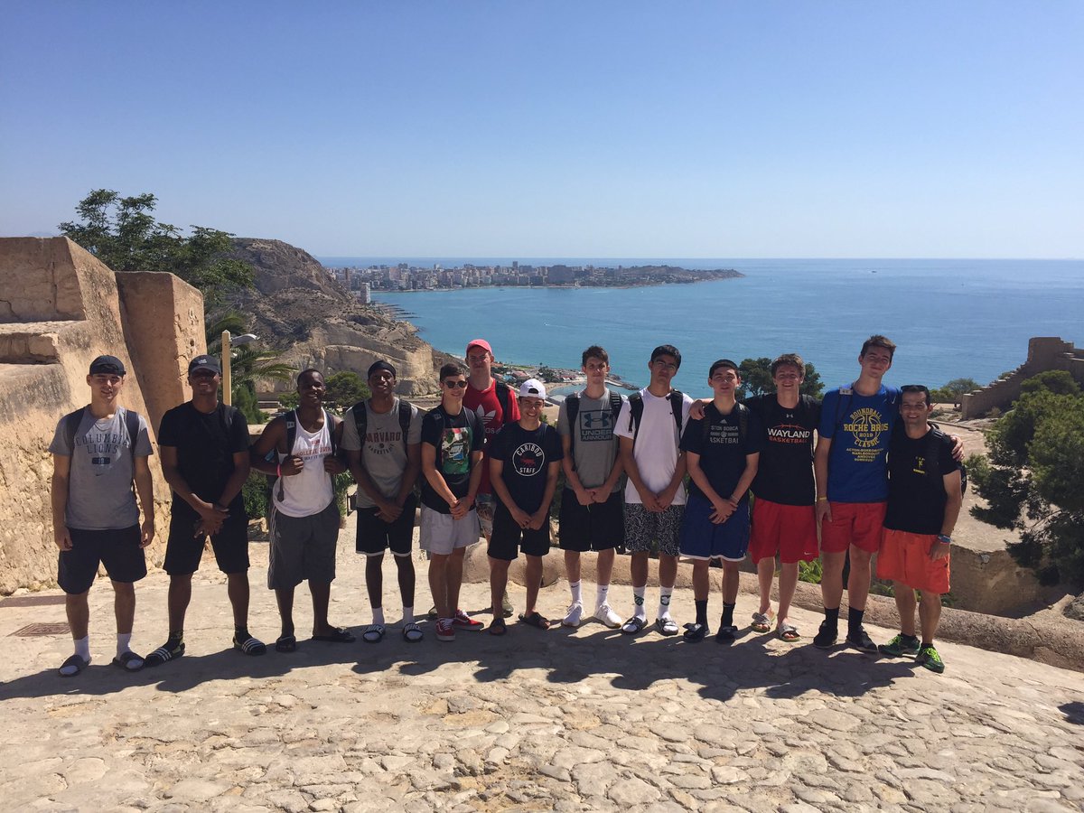 GreaterBostonAS's tweet photo. Great day today in Alicante, Spain, one of the best resort cities in Europe! Beautiful weather and beautiful beaches. Tomorrow is the final day of the trip for the boys when they travel to Madrid to play a team from the historic @MovistarEstu basketball club. https://t.co/J16CV27VZe