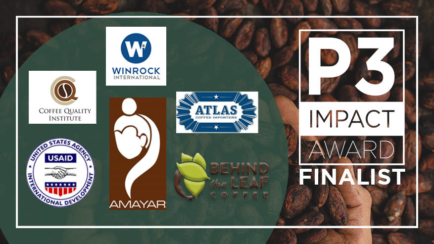 ConcordiaSummit's tweet photo. Who doesn't love a good cup of coffee? This week #FinalistFridays is spotlighting Value Chains for Rural Development (VC-RD), a project improving productivity and market access for small-scale coffee farmers and entrepreneurs in rural Myanmar. #Concordia19 https://t.co/6ZMofYcteP