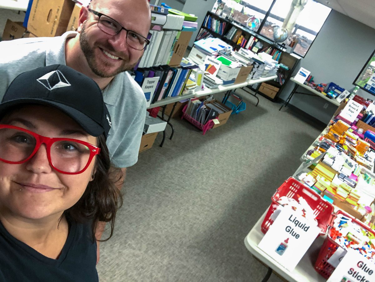 We had fun volunteering at the <a href="/NCCouncil/">Needham Community Council</a>'s 8th annual school supplies drive! ✏️ 🎒 📓