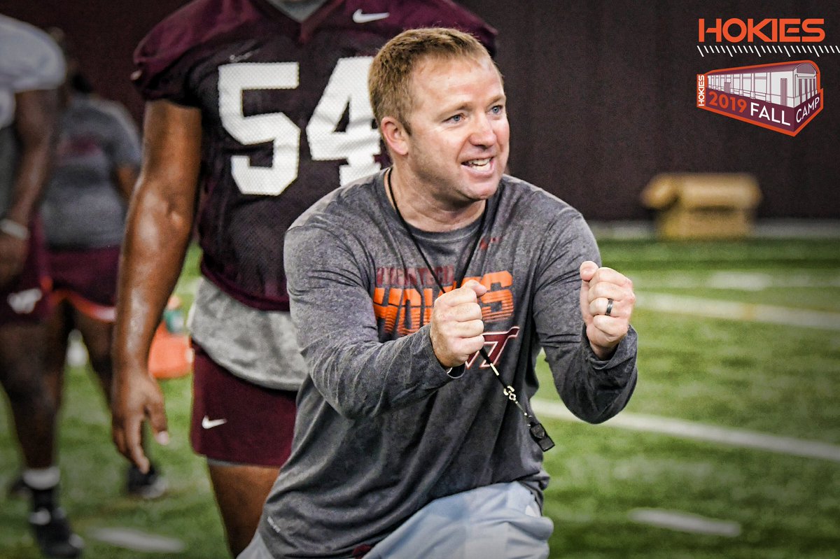HokiesFB's tweet photo. #FridayFeeling 🔥

When we’re only a week away from getting on that bird to Boston ✈️ 

#Hokies 🦃 | #BeatBC https://t.co/HsHNjqgB8V