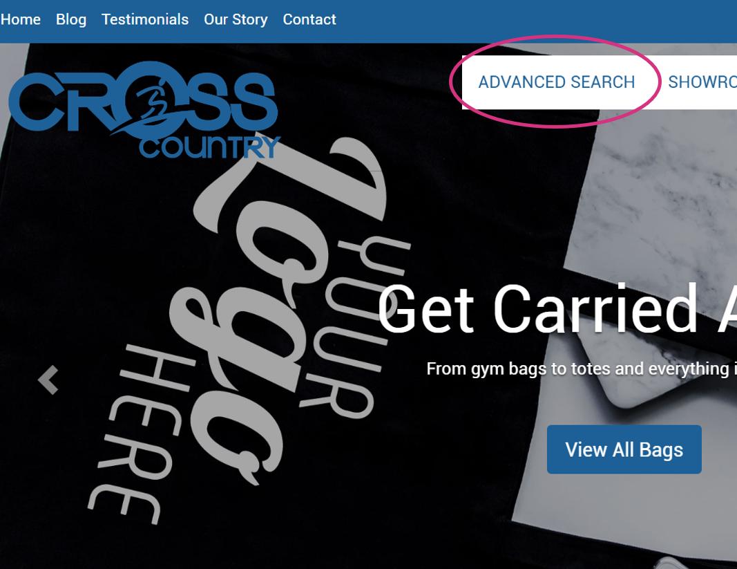 CrossCoPromos's tweet photo. Looking for something specific? Try the "Advanced Search" on our website! #advancedsearch #specifics #promoproducts #thehunt #wecanhelp https://t.co/lllWzMkf34