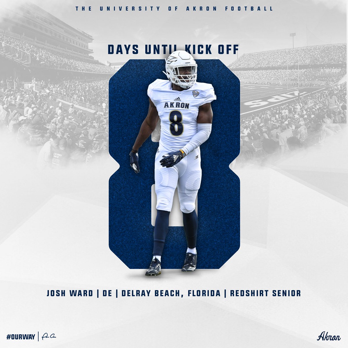 Akron Football tweet media