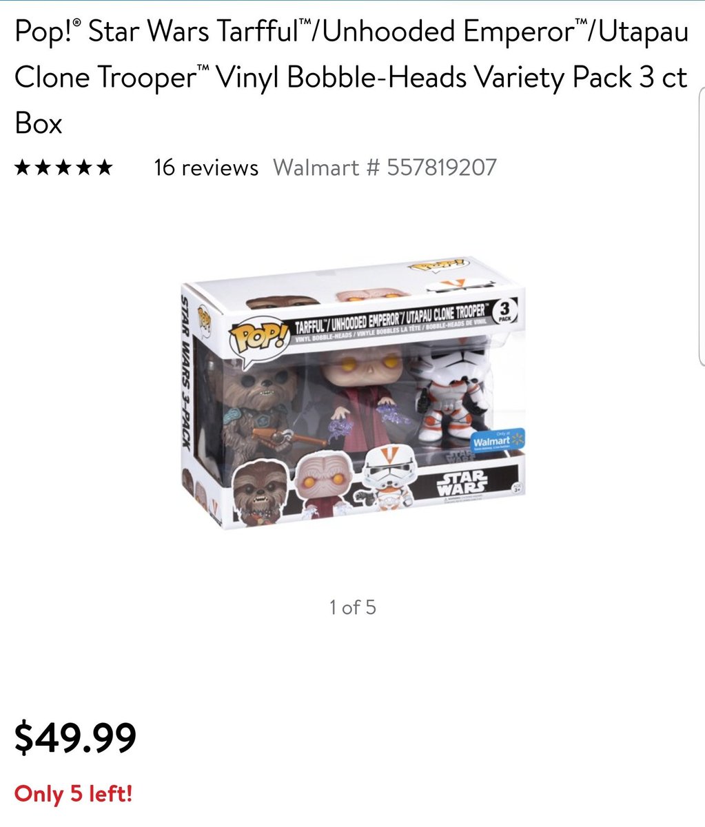 ProductsCoupons's tweet photo. ONLY 5 LEFT! Stars Wars Pop Tarfful #collectable #shopnow #starwarsnerd #shoponline #onlineshopping #shopping #walmartdeals #shoppingonline #collectables #shop #pop #starwarsfans #shoplocal #crazyshopping #starwars #starwarstoys #walmart

CLICK HERE👇👇
https://t.co/Ptm1EYcYri https://t.co/Zj8ociRT1e