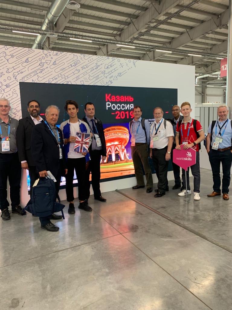 NOCNGroup's tweet photo. At the @WorldSkillsKZN Expo this afternoon @GrahamNOCN1 and Mark Buckton are having a tour of the competitions with a focus on the #construction sector with the ‘Seeing is Believing’ team.
#ProductivityLab https://t.co/PNeXajdbyW