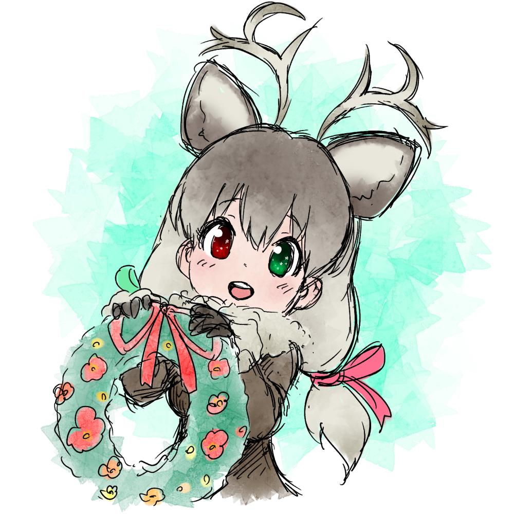 𒀭クロネ トナカイ けものフレンズ けもフレ