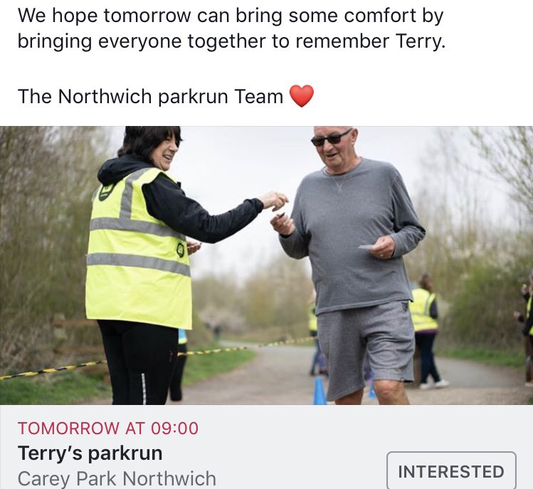 Northwich parkrun tweet media