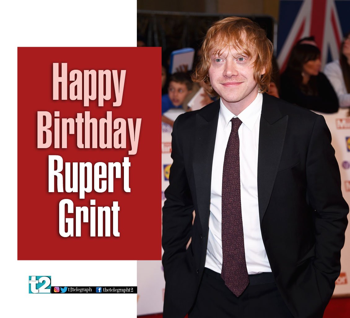 Here\s wishing Ron Weasley aka Rupert Grint a very happy birthday! 
