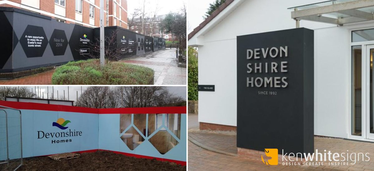kenwhitesigns's tweet image. Do you need signage for a construction project? Here is some work we have done for @devonshire_hms here in #Devon! 🙌🏻

To enquire about our building and construction signage, get in touch with us on 01884 253795. 
kenwhitesigns.co.uk

#devonpixels