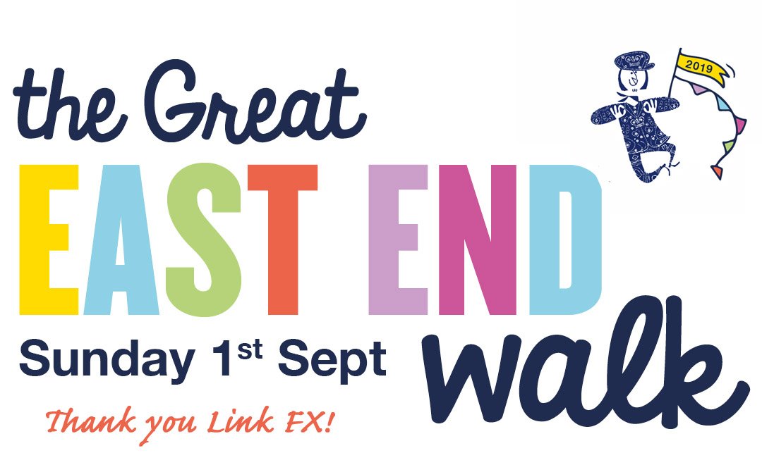 StJoHospice's tweet photo. A HUGE thank you to our Great East End Walk sponsors @linkfxplc who are once again generously supporting St Joseph's Hospice for the event on 1st September. The team will be walking the 10 mile route on the day too! #Thanks #GEEW https://t.co/Pv0kTWidsG