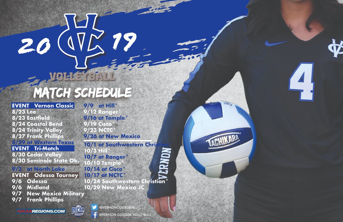 GAMEDAY!

No better way to celebrate than dropping our 2019 schedule poster!

🆚: <a href="/leecollege/">Lee College</a> 
📍: Vernon, TX
⏰: 1:00 pm

#gochaps