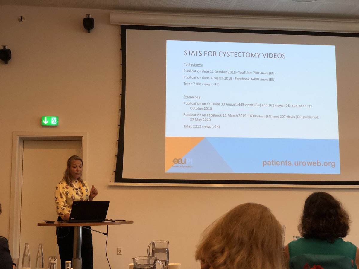 JLVasquez82's tweet photo. @doculla presents the @EauPatient animated videos on Cystectomy and on changing the stoma at #CopMich2019 @uroweb https://t.co/dSmPUP0k5R
