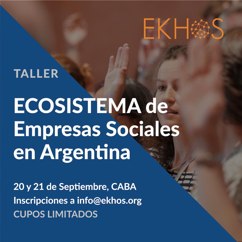 desdewingu's tweet photo. #EKHOS lanzó su #Taller Ecosistema de Empresas Sociales en AR. Qué son las #EmpresasSociales, qué es un #Ecosistema de Empresas Sociales, cuáles son sus actores y qué se puede aprender de uno de los ecosistemas más desarrollados del mundo, India.
Info: https://t.co/wAJaf3VhKV https://t.co/dDqwl3dcBt
