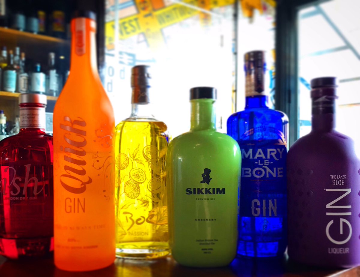 The Gin Bible (@theginbible) on Twitter photo Who’s excited for <a href="/ManchesterPride/">Manchester Pride</a> and a #BankHolidayWeekend?
❤️ 🧡 💛 💚 💙 💜
Definitely time for #gin <a href="/TheAtlasBar/">Atlas Bar</a> to celebrate 🎉
<a href="/Ish_gin/">Ish London Dry Gin</a> <a href="/quick_gin/">Quick Gin</a> @Boe_Gin <a href="/SikkimGin/">Sikkim Gin</a> <a href="/marylebonegin/">Marylebone Gin</a> <a href="/LakesDistillery/">The Lakes Distillery</a>
❤️ 🧡 💛 💚 💙 💜 Who’s excited for <a href="/ManchesterPride/">Manchester Pride</a> and a #BankHolidayWeekend?
❤️ 🧡 💛 💚 💙 💜
Definitely time for #gin <a href="/TheAtlasBar/">Atlas Bar</a> to celebrate 🎉
<a href="/Ish_gin/">Ish London Dry Gin</a> <a href="/quick_gin/">Quick Gin</a> @Boe_Gin <a href="/SikkimGin/">Sikkim Gin</a> <a href="/marylebonegin/">Marylebone Gin</a> <a href="/LakesDistillery/">The Lakes Distillery</a>
❤️ 🧡 💛 💚 💙 💜