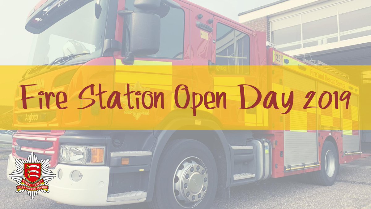 ECFRS's tweet photo. Live or work in #Brentwood? Make sure you pick up a brochure about becoming an on-call firefighter while you're at our Open Day tomorrow. Pop in anytime between 10am - 4pm and bring the whole family 🚒 💦🔥 https://t.co/nFGRe1xqJi https://t.co/Ml2pJD3YkH