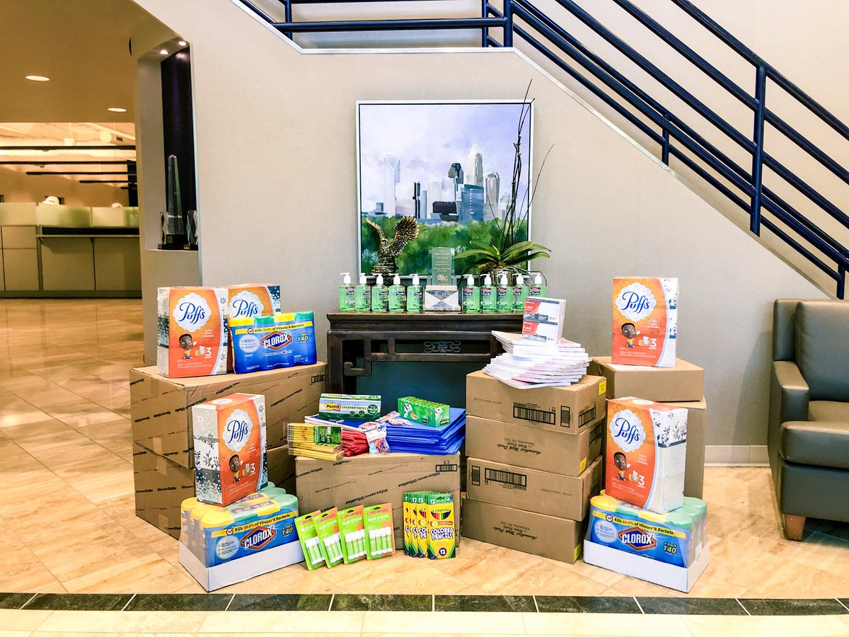 WBMooreCompany's tweet photo. We are so happy to partner with @JEDunn to supply @classrmcentral with supplies students will need for the upcoming school year.
#backtoschool #supplydrive #9SchoolTools #wbmoore #classroomcentral #firstday2019 #schooltime #schoolsupplies https://t.co/tWJXkifVbY