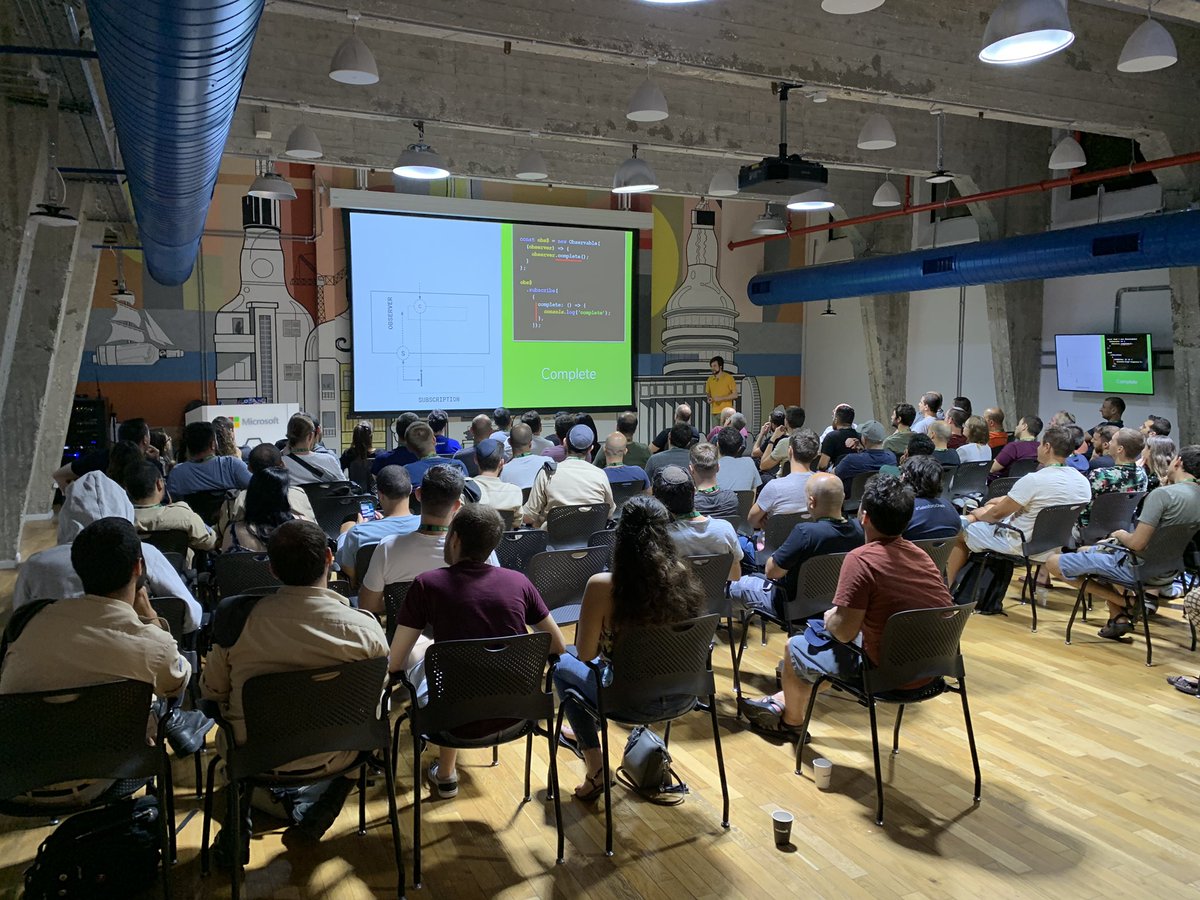 EliranEliassy's tweet photo. Had so much pleasure hosting this experts panel as part of #AngularIL toghter with @Michael_Hladky @shai_reznik @elad_bezalel!
You can find the slides from my talk "bye bye NgModules" here:
https://t.co/5AwcMR7BPl https://t.co/satFAF687W