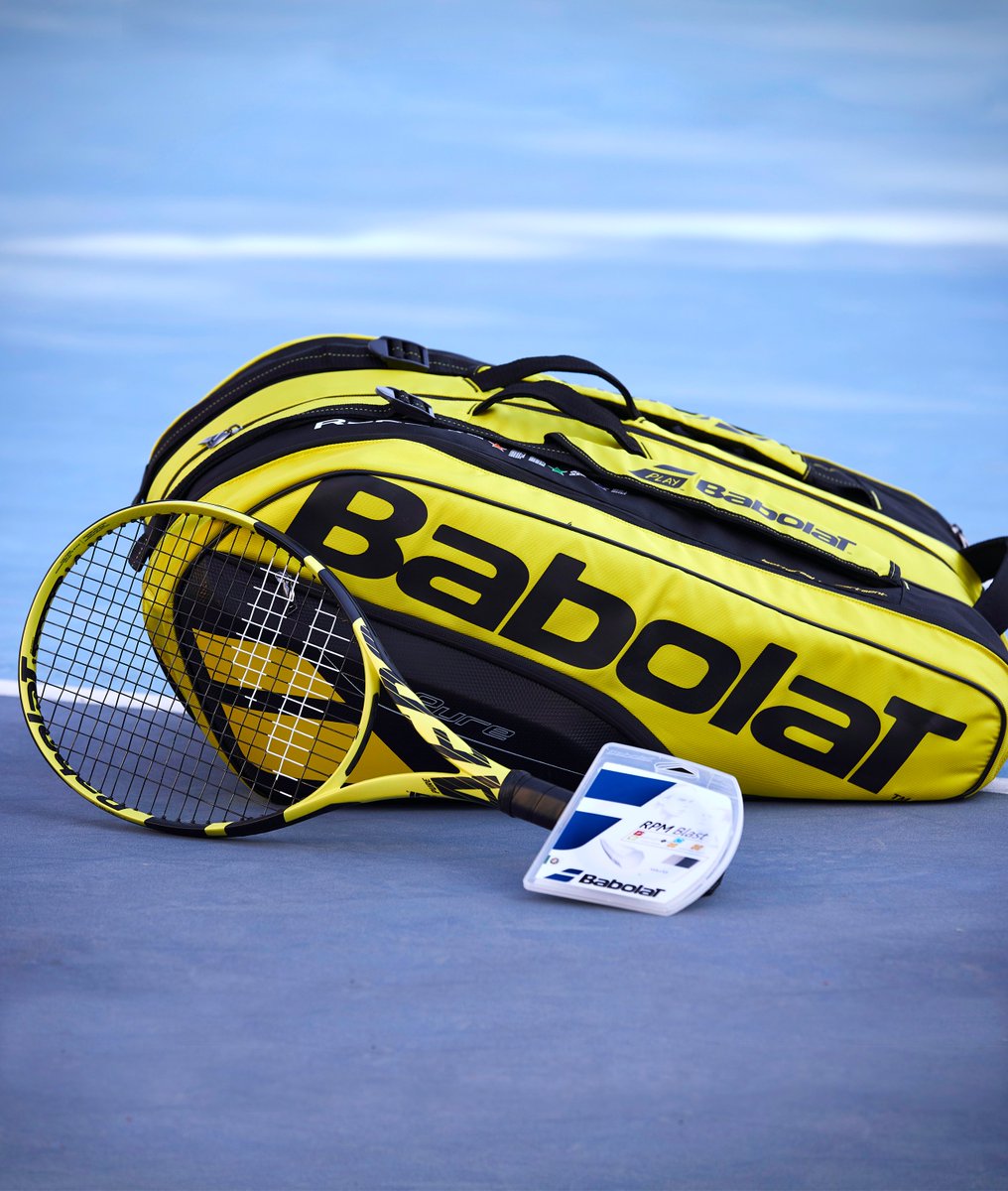 All set for the last slam of the year with my #PureAero from @babolat #vamos @usopen