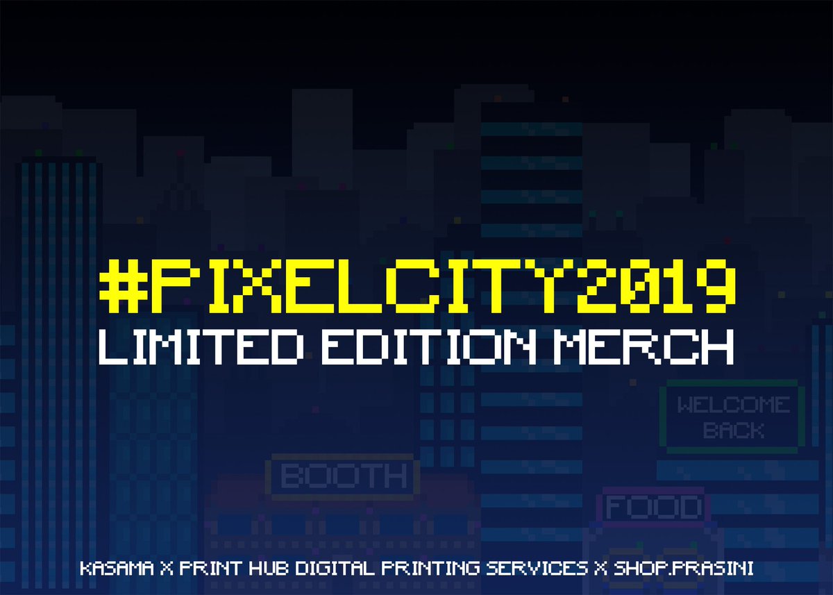 KASAMAiit's tweet photo. The fun starts here, KASAMA! Since we are all hyped up for #PixelCity2019 🏙️, take a look at our Limited Edition Pixel City Merch! It's cool, cute, and fun! The best combo for the BEST. GAAP. EVER!!! Grab yours now! 💙

You can pre-order via https://t.co/fzBMxwhBDO 😉 https://t.co/wxk8n7l90q