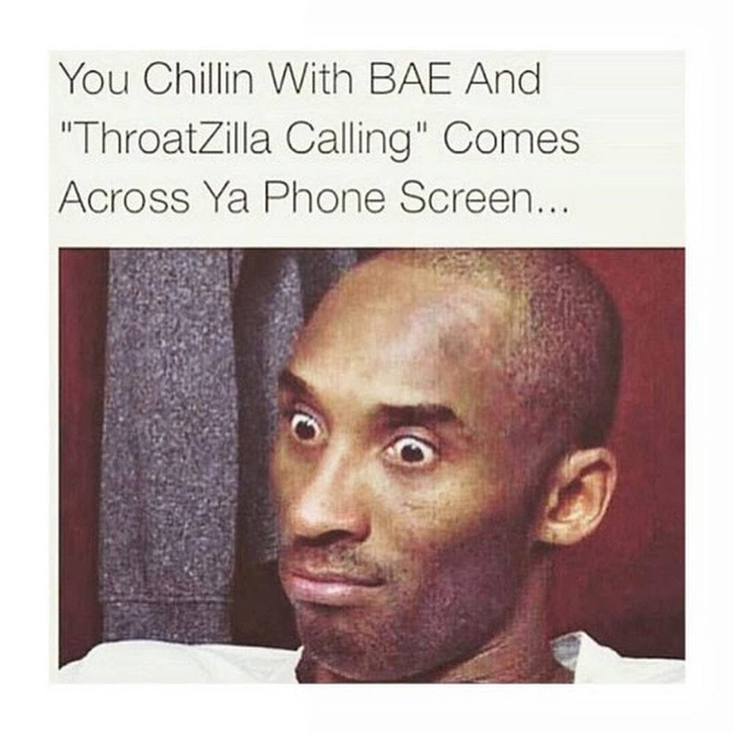 treythetruth213's tweet photo. WHEN QUIET TIMES WITH BAE GO WRONG😳🙋🏽
"by the look in Kobe eye's; that can only mean 1 thing."💦
#TheThirstTrap #FridayThoughts #WatDatMoufDo https://t.co/Q0VYVepfFz