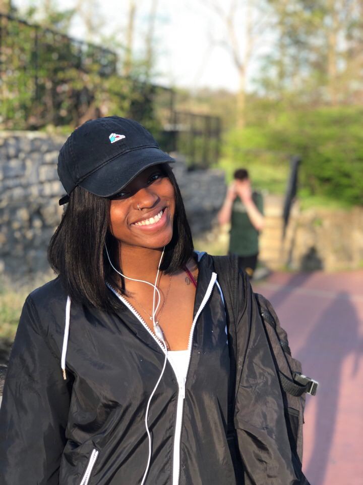OU_BSCC's tweet photo. Our 2019-2020 Vice President is Nia Dumas! Nia is a sophomore obtaining a B.S.J in Journalism, Sociology Minor and a Social Media Certificate. She is a member of Sigma Gamma Rho Sorority Inc., and a First Generation student.
#oubscc #ohiouniversity https://t.co/ypcPUsbICZ