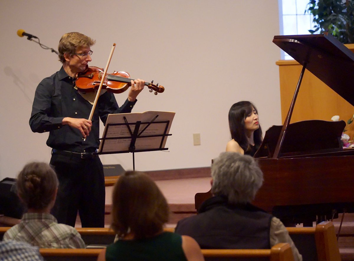 Met Ludwig Durichen (from Spain/Germany) for the first time less than a week before our first concert. Had our first concert in Houston, BC, and then in Smithers, BC.  #orchestranorth #yoomijkimconcert #jyleet #festivalnorth #spiritofthenorth #smithersbc #houstonbc