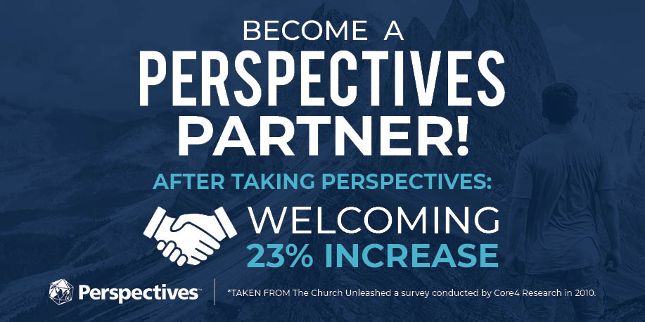 After Perspectives, involvement with internationals now living in the USA increases by 23%.  Join us to engage and equip Welcomers to show Christ to neighbors from countries that have never heard.  Pray and give $10 or more each month. Go to give.perspectives.org/strategic