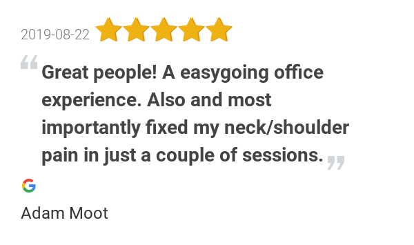 New 5.0-star Review: "Great people! A easygoing office experience. Also and most importantly fixed my...