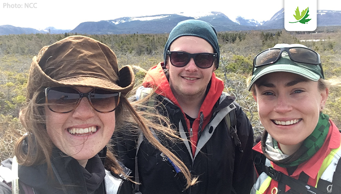 NCC_CNC's tweet photo. Today we to say goodbye to our NL #conservationintern Dylan. Each year supporters like @HuskyEnergy make it possible for us to provide hands-on experience in conservation. We wish Dylan luck as he heads into his final year at @marineinstitute! #NCCinterns #FacesOfNCC https://t.co/Yb5LJBITaW