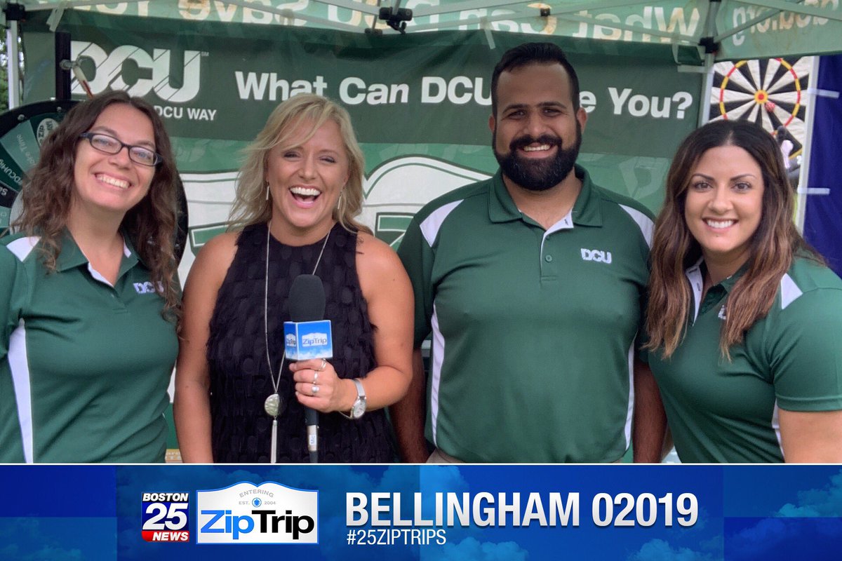 DCUZipTrips's tweet photo. Another successful @boston25 #ZipTrip is in the books! Thank you to everyone who came out to visit us in #Bellingham, MA! https://t.co/Rcyzzc9IHT