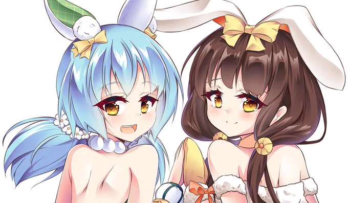 バニーの日に間に合わせたかったけど、今日はバニーさんの日らしいじゃないか!間に合ったじゃないか!Yeah!!

#フラワーナイトガールイラスト 
#フラワーナイトガール 