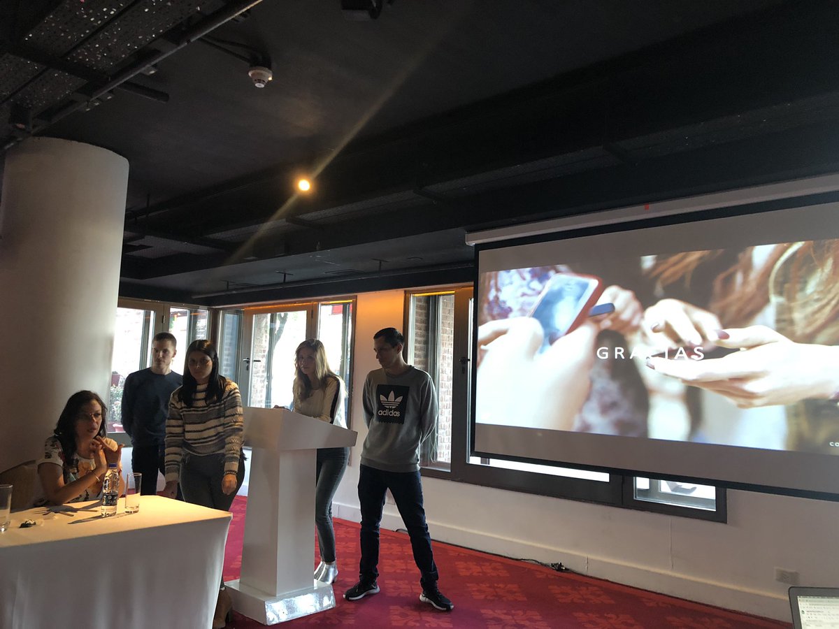 GoingBeyondBA's tweet photo. Last but not least! Team 4 presentando 🤩🤓 #GoingBeyondBA https://t.co/ogrseZysJi