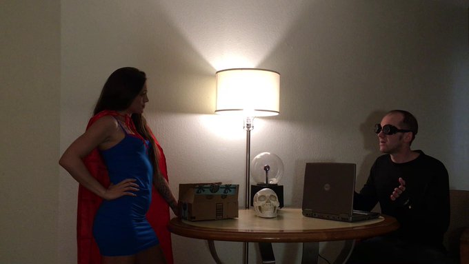 Coming soon! A superhero fetish movie staring the amazing @DaceyHarlotXXX! It was awesome shooting with<a href="/tag/lchf"class="tags"><span>#lchf</span></a>