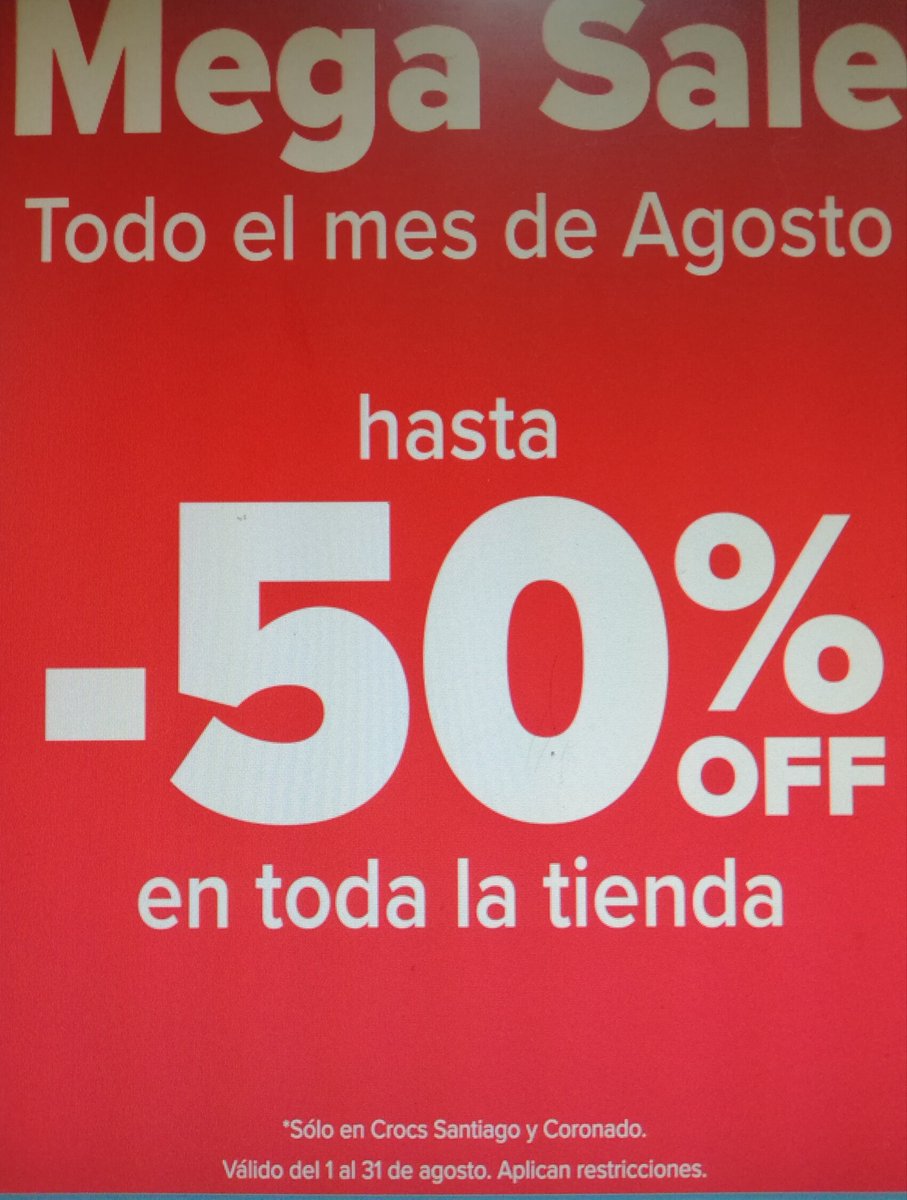 crocs mega sale 2019