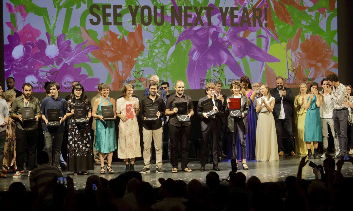 trt12punto's tweet photo. 25. Saraybosna Film Festivali’nde Ödüller Sahiplerini Buldu
#25thSFF @25thSFF
Detaylar: https://t.co/yXpNR4aJDR https://t.co/kcib48qzjF