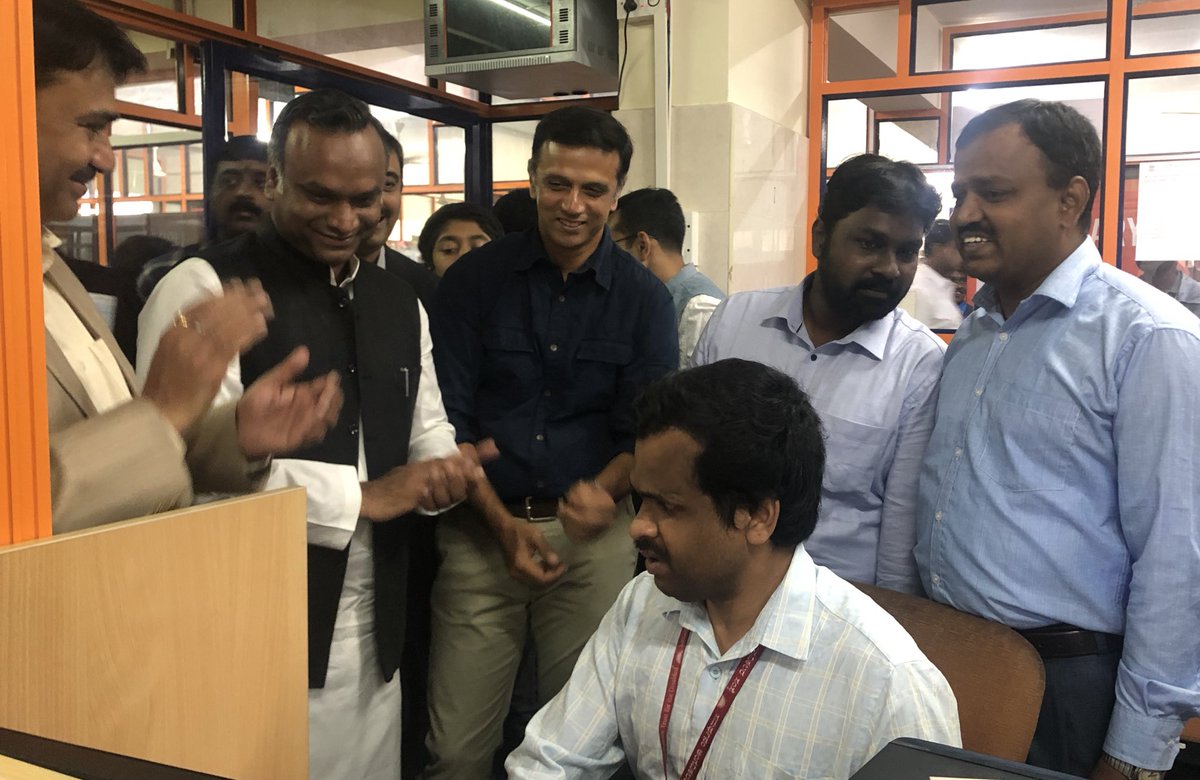 PriyankKharge's tweet photo. I was honored to be a part of the launch of India’s 1st Assistive Technology Accelerator along with Mr. Rahul Dravid, one of the finest gentlemen sports has ever seen. The accelerator will support startups who are developing products/solutions for the differently abled. https://t.co/oZuDw4hI2s
