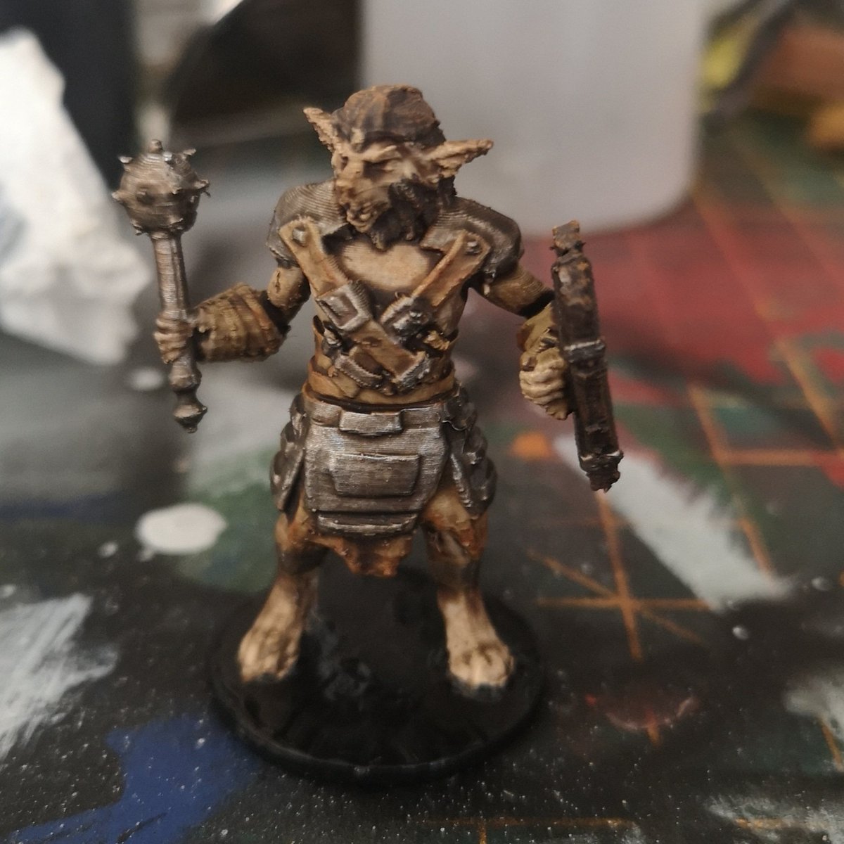 BofOPstudio's tweet photo. 3d printed miniatures may not be the best of quality, but to create models for my kids to defeat in a dungeon, it's more than good enough! Can't wait to get more done in the future!
#3dprinting #ender3 #ender #3dprinter #dungeonsanddragons #dandd #bugbear #klarg #cragmaw https://t.co/4xtzhiWobC
