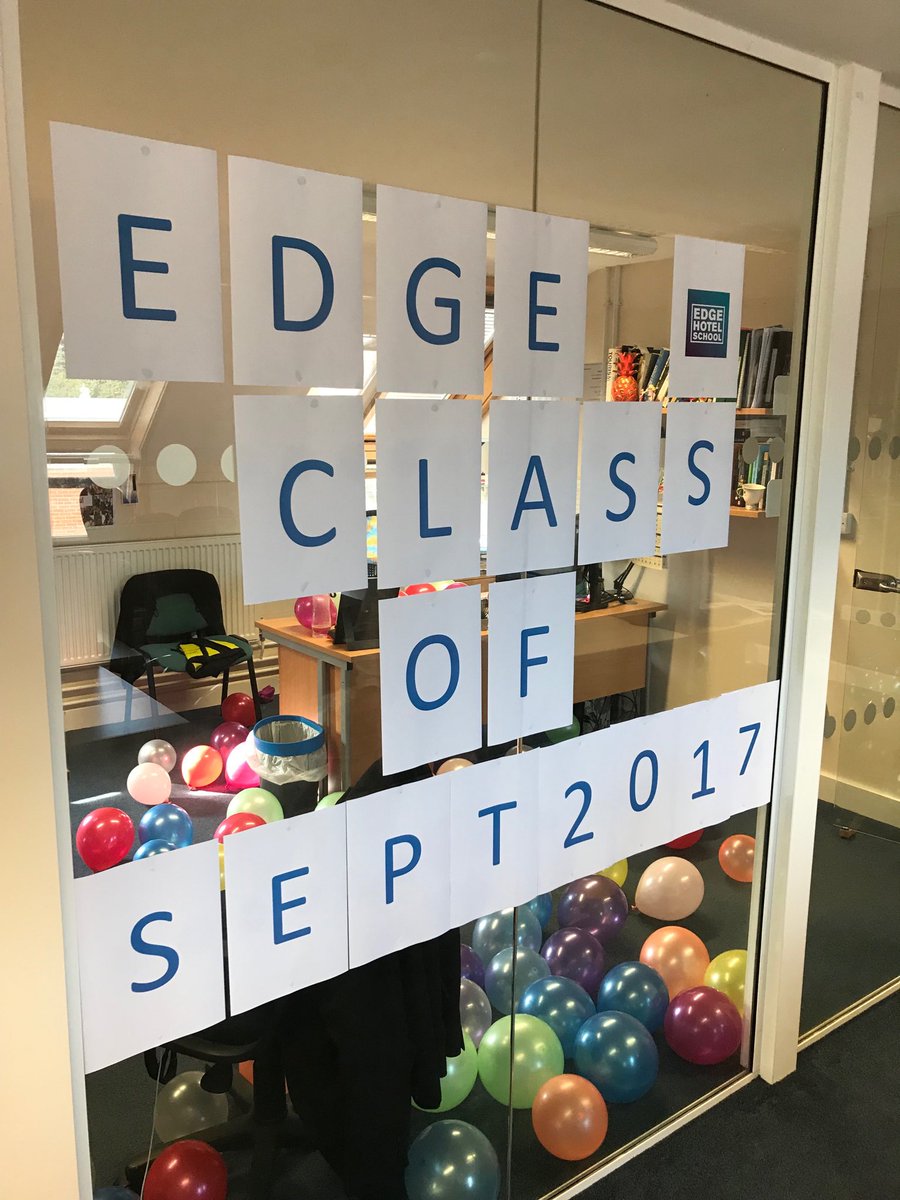 PhilipBerners's tweet image. The Sept 17 classes of events management and hotel management @EdgeHotelSchool @Uni_of_Essex left their mark today. Good luck out there 🤓🍀👏🏻☀️☀️☀️