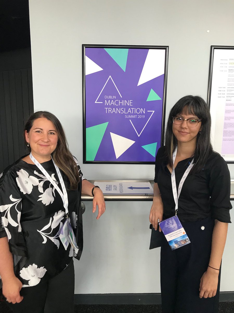 Women in Localization at #MTSummit2019 ⁦<a href="/WomenInL10N/">WomeninLocalization</a>⁩ #womeninl10n