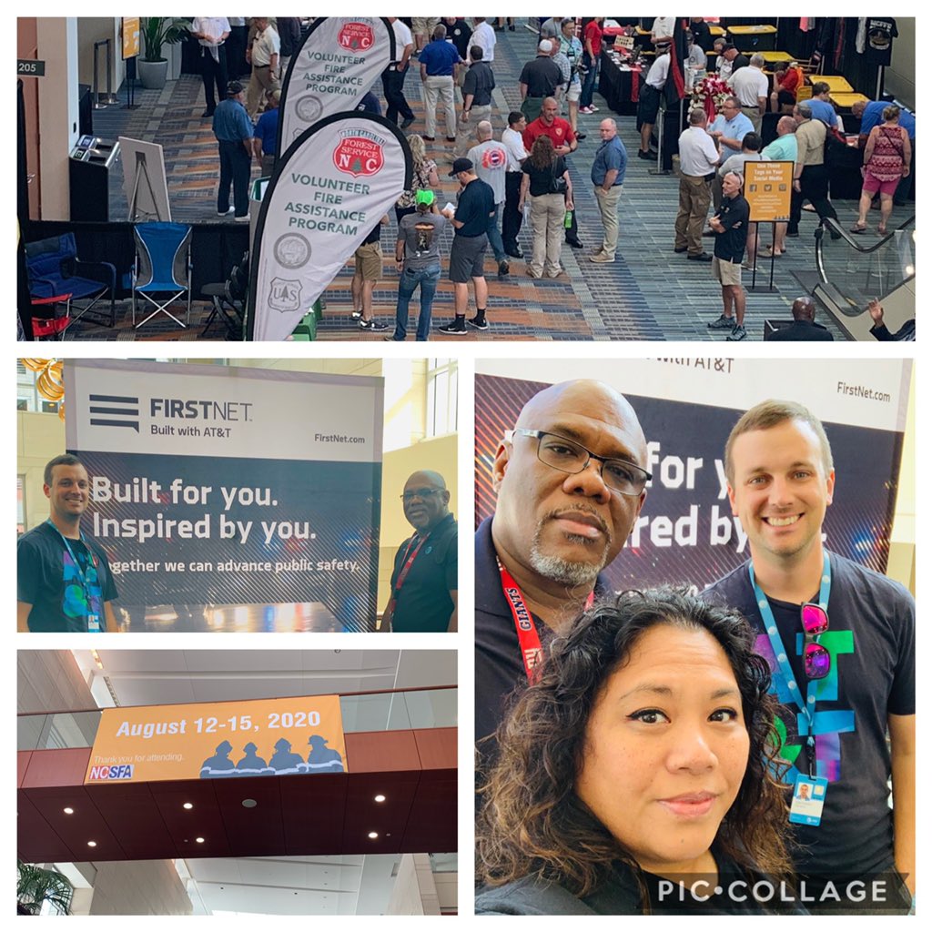 Here at the North Carolina State Firefighter’s Association, delivering FirstNet at the ready! <a href="/FirstNet/">FirstNet, Built with AT&T</a> @Z_mobile88 <a href="/FirstNetGov/">FirstNet Authority</a> <a href="/will_i_amfree/">William Freeman</a> <a href="/ja_bizfm/">Jasmine</a> <a href="/TrevelleForeman/">Trevelle Foreman</a> @MalcolmtheEM