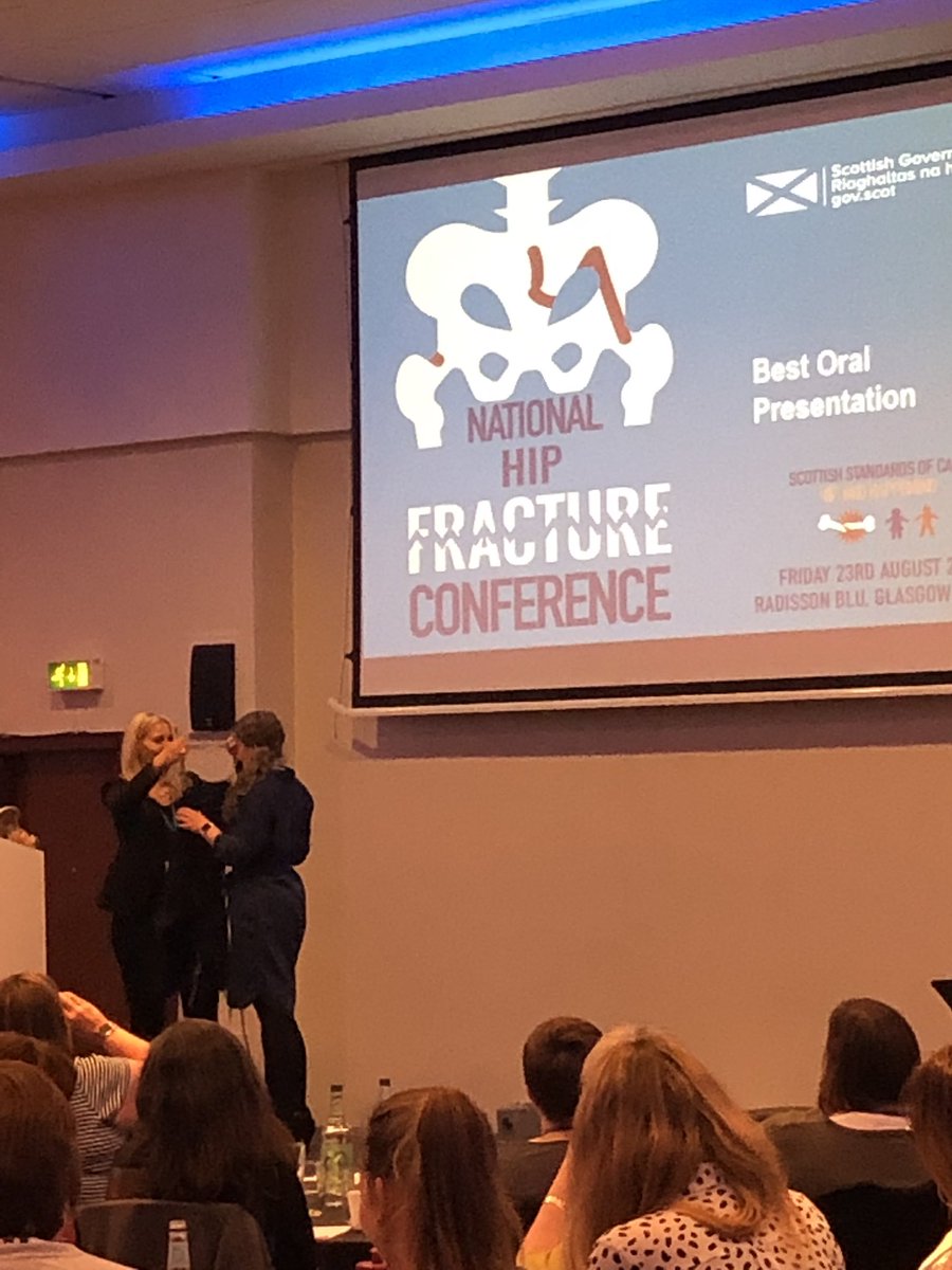 LaterLifeTrain's tweet photo. #ScotHip19 well done @Kirstieahp, once upon a time great way to present improvement work https://t.co/8irfWuC06l