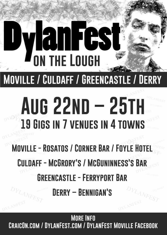 FoyleHotel's tweet photo. 🎶🎶🎶 The #DylanFest kicks off this weekend! 🎶🎶🎶

Music at the Foyle Hotel 👇👇👇

#FridayNight - Sean Highboy 🎶
#SaturdayNight - Sean &amp; Cathal 🎸

p.s. our #cocktail of the week is ONLY €6! 😍 https://t.co/ooqH7DPBwW