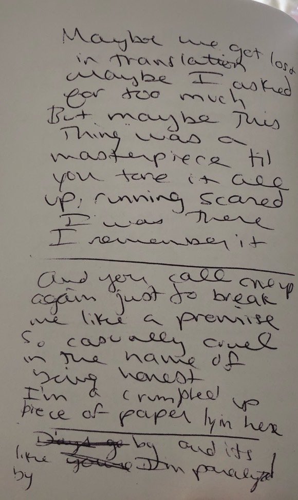 Taylor Swift Updates Original Lyrics To All Too Well Found In Taylor S Diary In The Lover Deluxe Edition