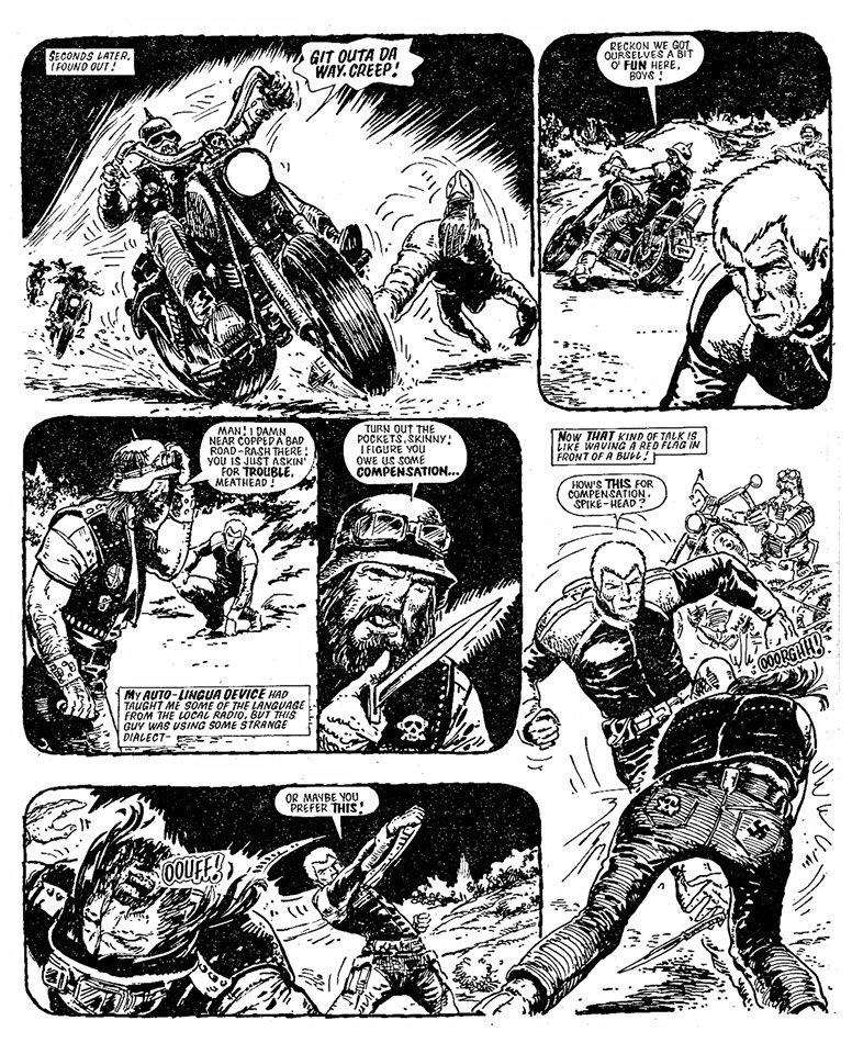 The77Comic's tweet photo. #AlanHebden just posted these Stainless Steel Rat beauties on FB. #The77 #Retro #Comics https://t.co/Mcs12cGtwk