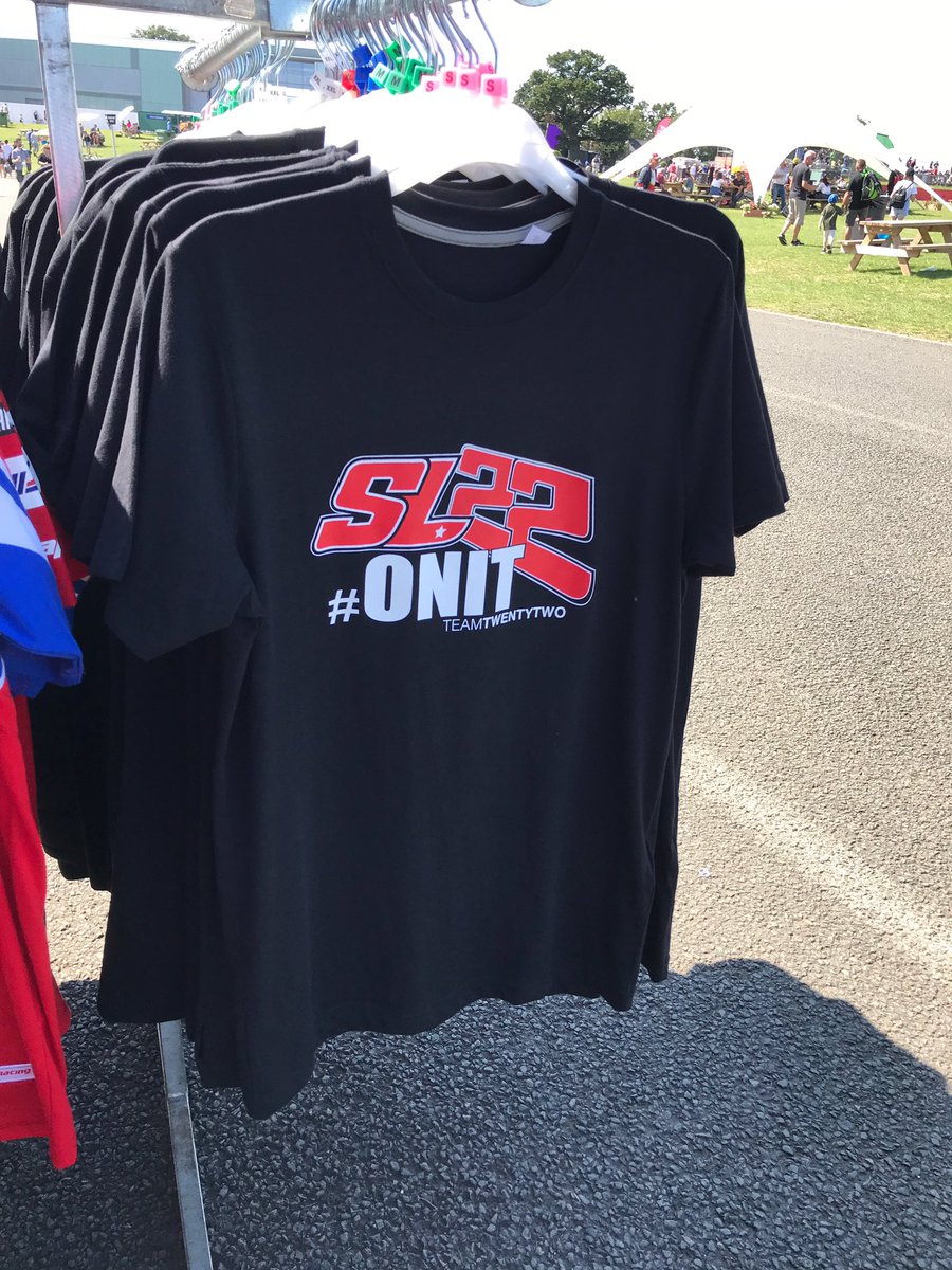 ClintonMerch's tweet image. We are proud to be selling the official @SamLowes22 t-shirt this weekend at Silverstone. You can purchase these from our shop in the arena area of the circuit @LowesTwins