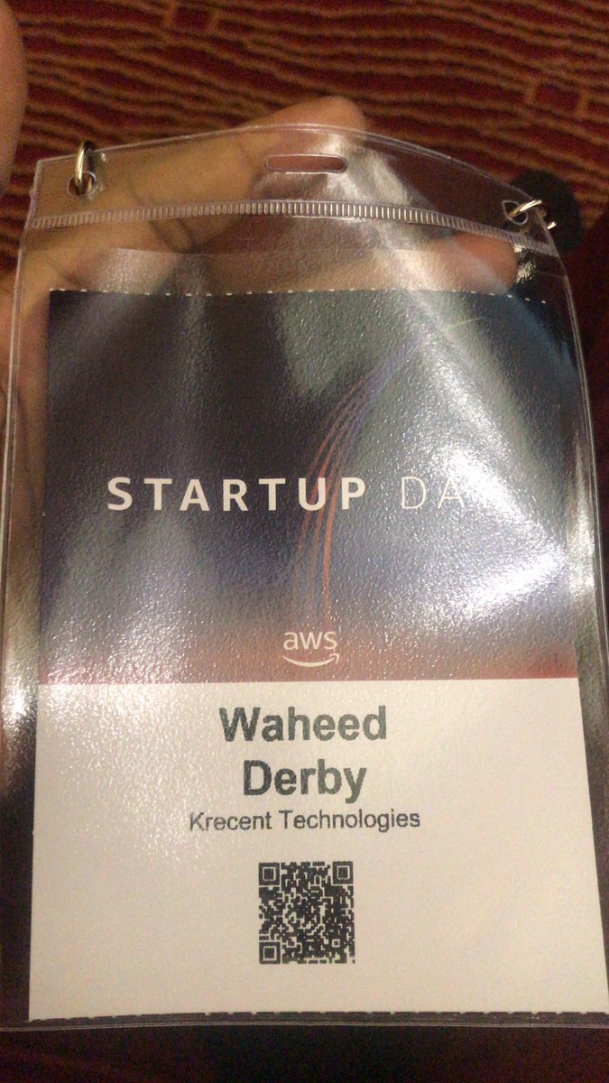 WaheedDerby's tweet image. #Awsstartupday underway.