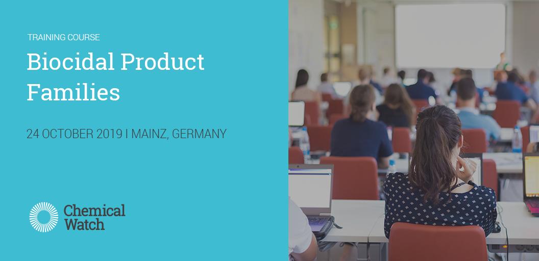 During this autumn’s Biocidal Product Families #trainingcourse (24 Oct, Mainz), experts from <a href="/CEHTRA_Consult/">CEHTRA</a> will guide you through the BPF concept, the steps for grouping biocidal products into a BPF and potential challenges. Register today: bit.ly/2FJmBws