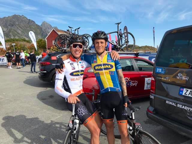 Follow @RiwalCyclingPCT on Twitter, Facebook and Instagram for a chance to win a team jersey like mine (not Lucas 🤪). Winner to be announced on Sunday ✌️