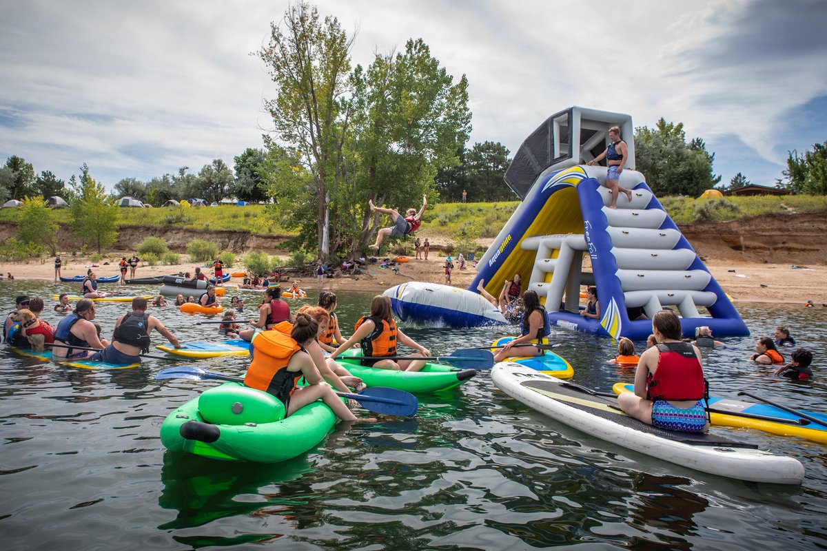 WeberStateU's tweet photo. Back-to-school festivities are officially underway. 🎉⛺ The Experience Weber Overnight Adventure was a blast, and we're just getting started. #WeberState #WeberRec https://t.co/cpj3OCs3X1